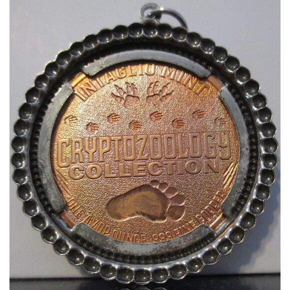 THE UNICORN – 1 AVDP Ounce – Copper – 39MM-Coin/Pendant-high relief - Picture 3 of 8